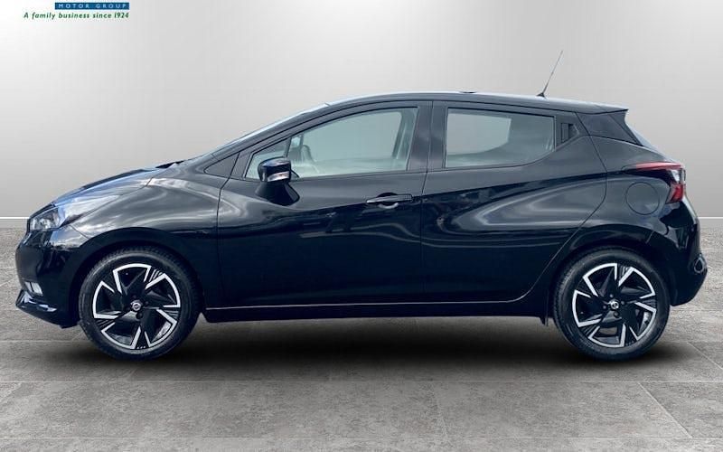 Usado Nissan Micra Acenta 92 HP (67 kW) 2021 Preto Citadino