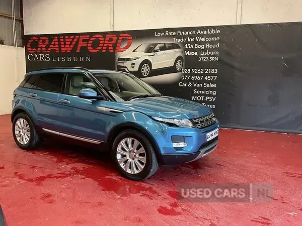 Used Land Rover Range Rover evoque Prestige 2014 Blue SUV