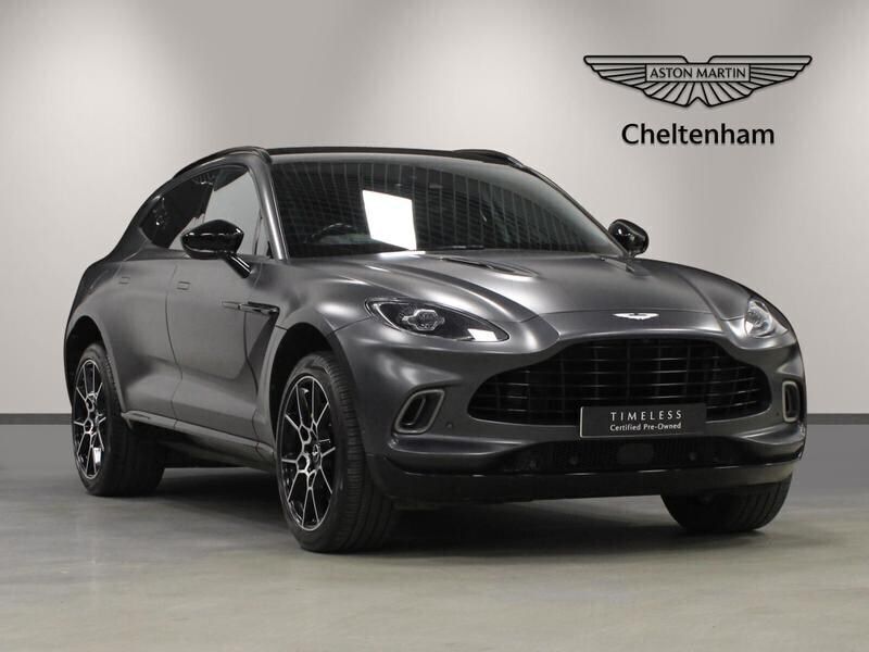 Satin xenon grey Used 2022 Aston Martin DBX SUV | £102,950 - Image 1/4