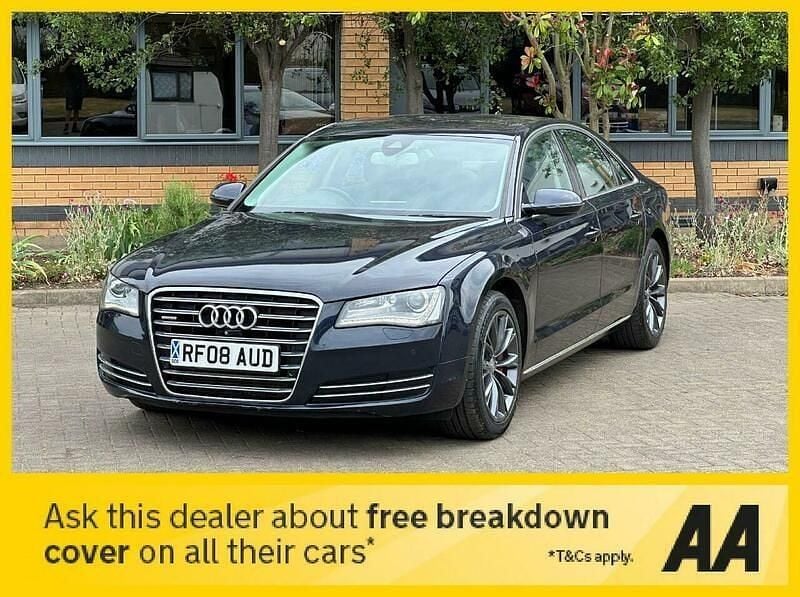 Used Audi A8 Advanced 2011 Blue Sedan