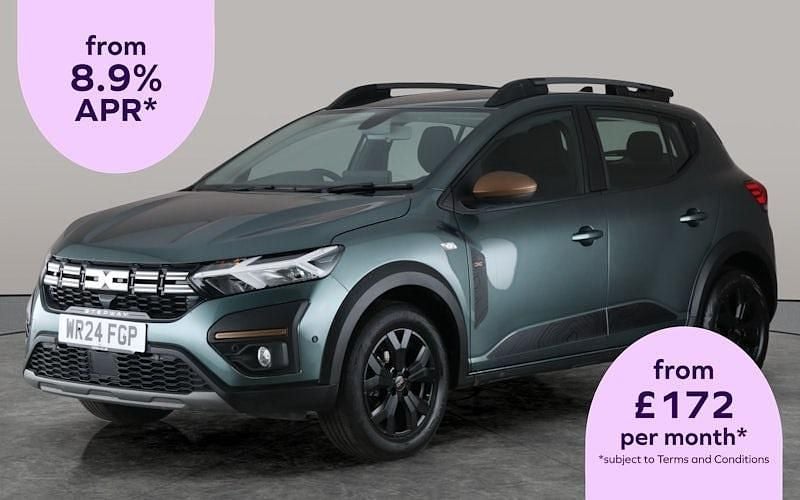 Green Used 2024 Dacia Sandero Extreme Hatchback | £12,705 (Good price) - Image 1/2