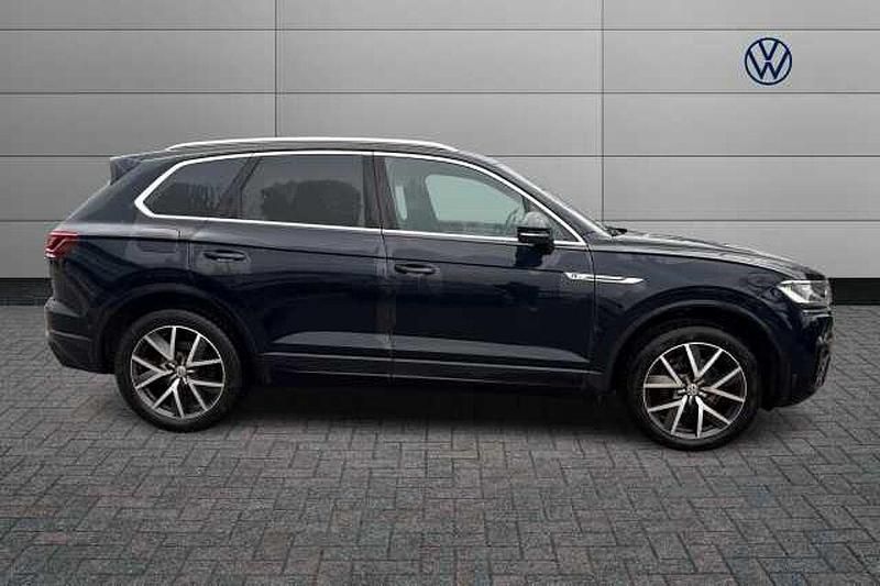 Used VW Touareg R-line 286 HP (210 kW) 2020 Blue SUV