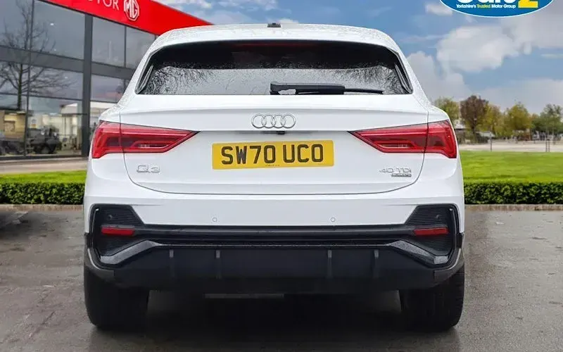Used Audi Q3 Sportback 190 HP (139 kW) 2020 White SUV