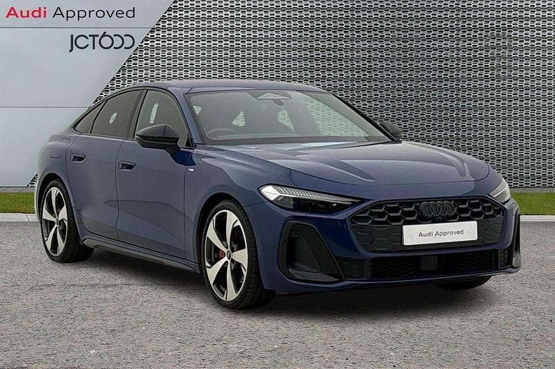 Blue Used 2025 Audi A5 Advanced Coupe | £39,372 (Expensive) - Image 1/4