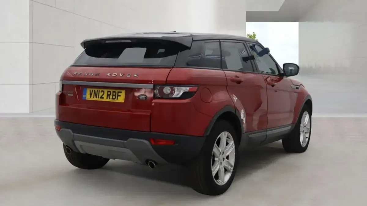 Used Land Rover Range Rover evoque Pure 2012 Red SUV