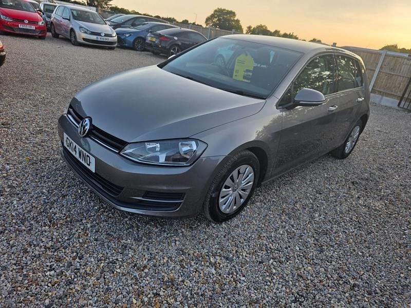 Grey Used 2014 VW Golf VII S Hatchback | £5,700 (Good price) - Image 1/4