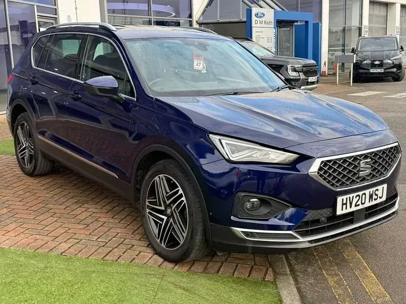 Used Seat Tarraco XCELLENCE 2020 Atlantic blue SUV