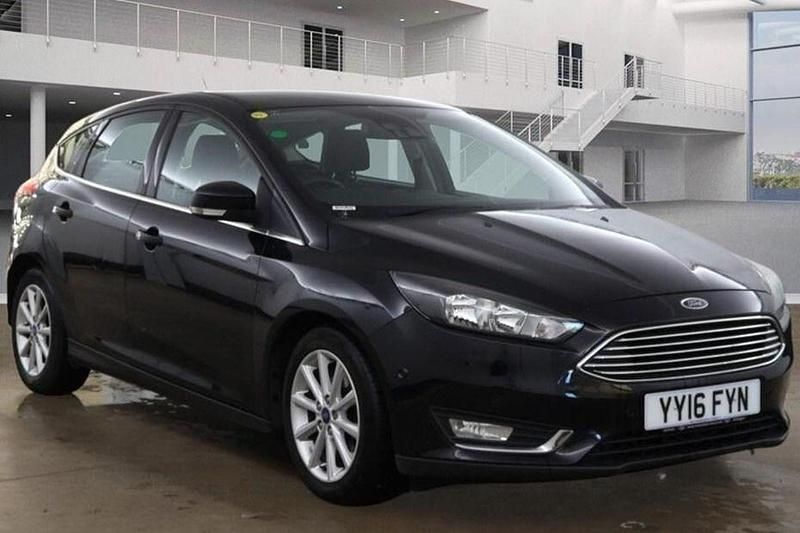 Used Ford Focus Titanium 2016 Black Hatchback