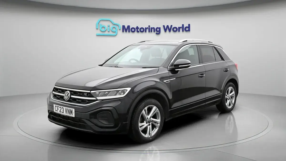 Used VW T-Roc R-line 150 HP (110 kW) 2023 Black SUV