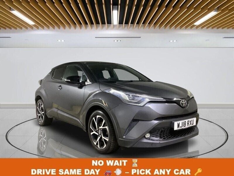 Grey Used 2018 Toyota C-HR SUV | £13,149 (Fair price) - Image 1/3