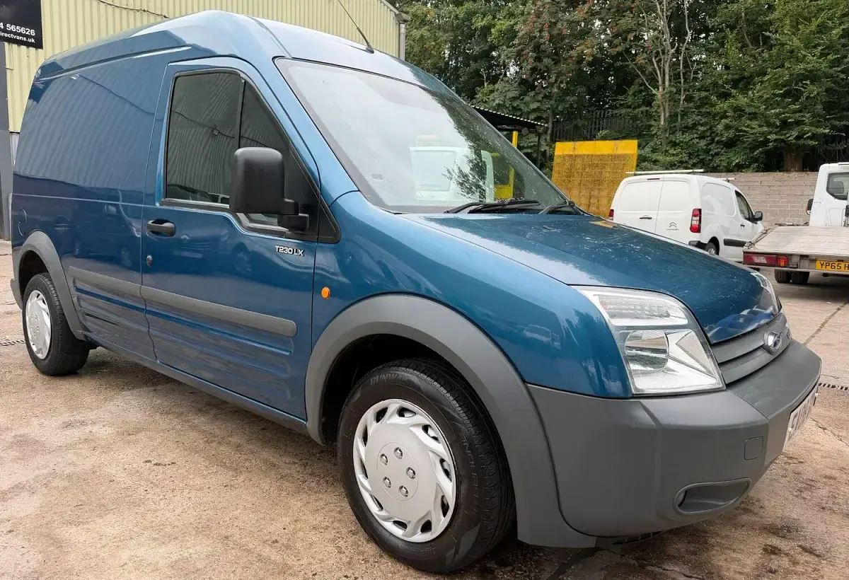 Used Ford Transit 90 HP (66 kW) 2008 Blue Van