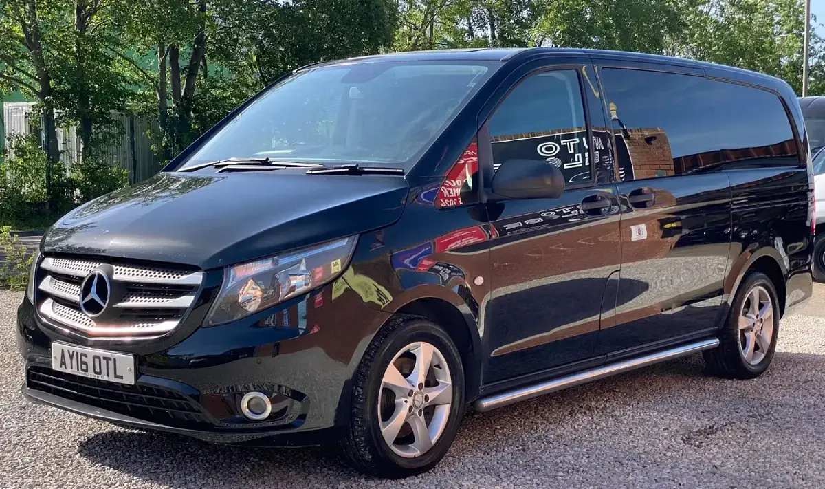 Used Mercedes Vito 2016 Black Van