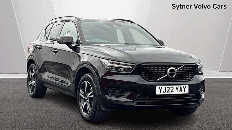 Black Used 2022 Volvo XC40 R-Design SUV | £26,000 (Fair price) - Image 1/4