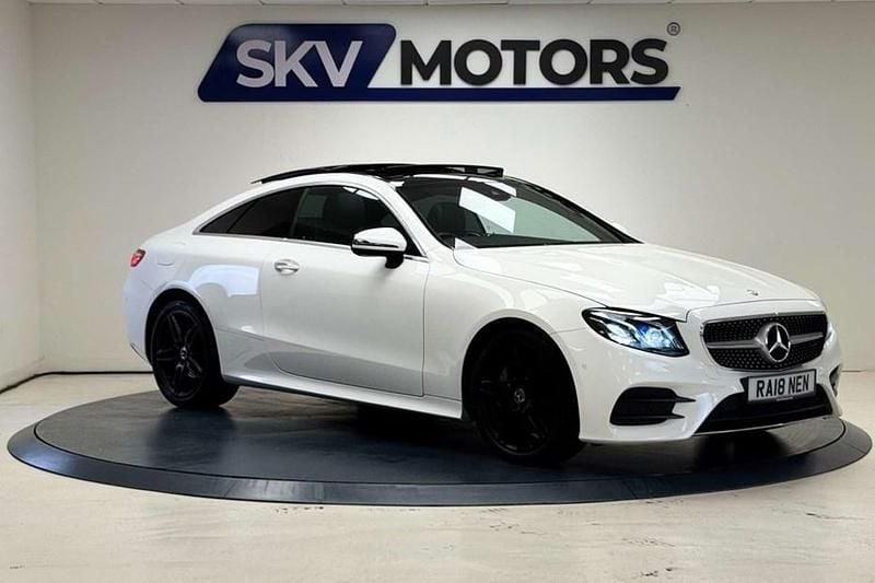 White Used 2018 Mercedes E300 AMG Line Premium Plus Coupe | £23,175 (Super price) - Image 1/1