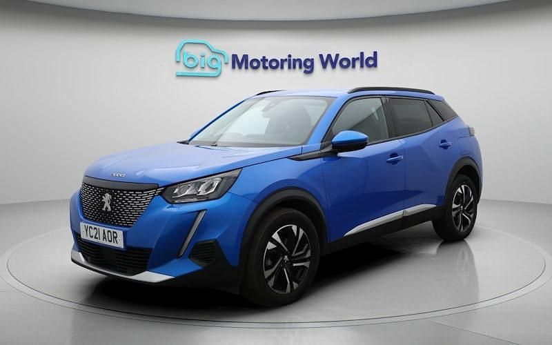 Used Peugeot 2008 Allure 110 HP (80 kW) 2021 Blue SUV