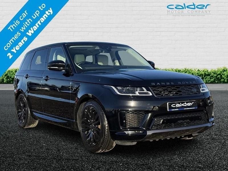 Black Used 2021 Land Rover Range Rover Sport HSE SUV | £33,995 (Fair price) - Image 1/4