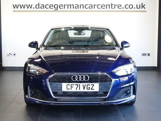 Used Audi A5 Sport 150 HP (110 kW) 2022 Blue Coupe