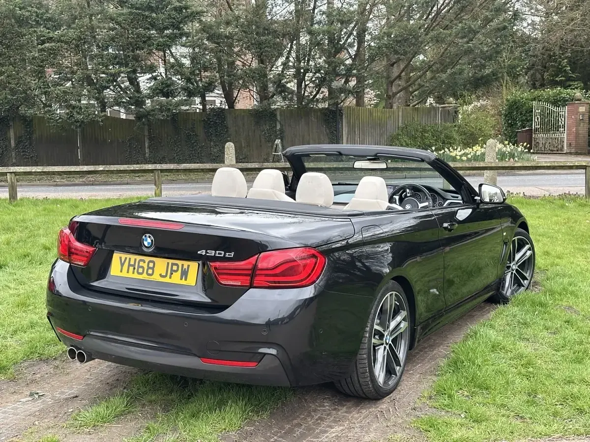 Begagnad BMW 430 Cabriolet M Sport 2019 Svart Cab