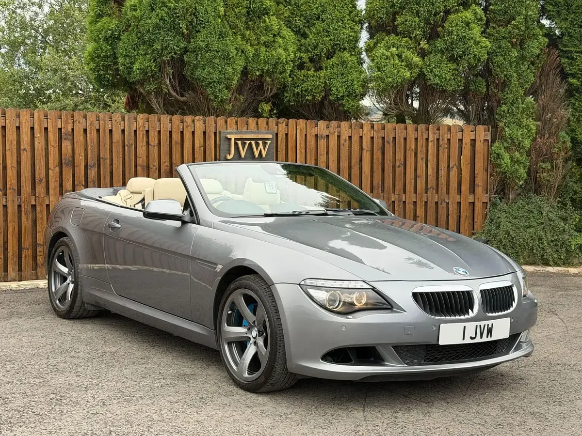 Used BMW 635 Cabriolet Sport Line 2010 Grey Cabriolet