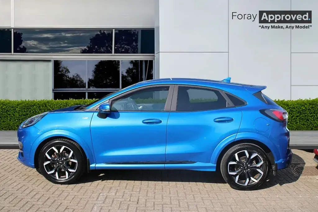 Used Ford Puma ST-Line X 123 HP (90 kW) 2020 Blue SUV
