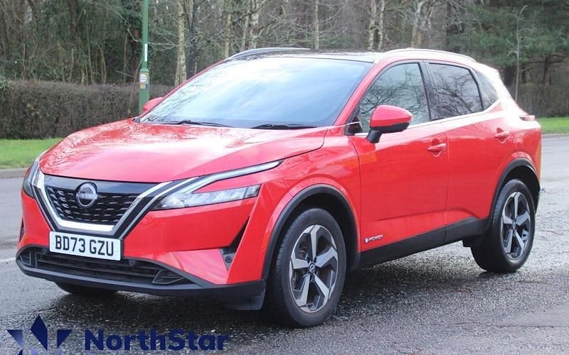 Used Nissan Qashqai N-Connecta 190 HP (139 kW) 2023 Red SUV