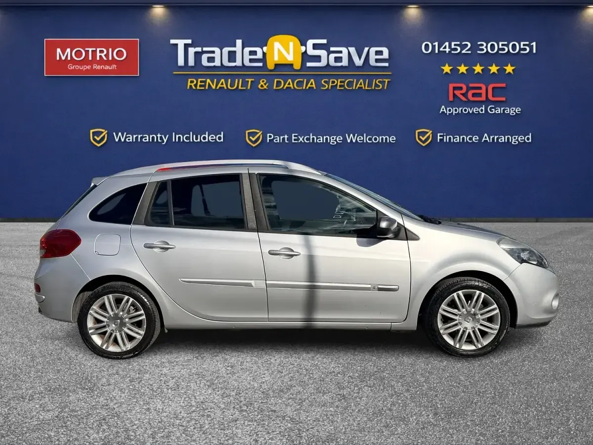 Used Renault Clio GT-Line 2011 Silver Estate