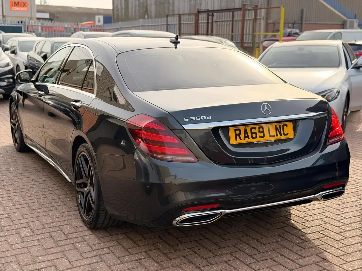 Used Mercedes S350 AMG line 2019 Black Sedan