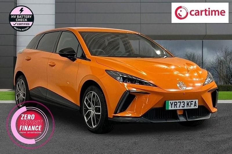 Orange Used 2023 MG MG4 EV Trophy Hatchback | £16,500 (Fair price) - Image 1/4