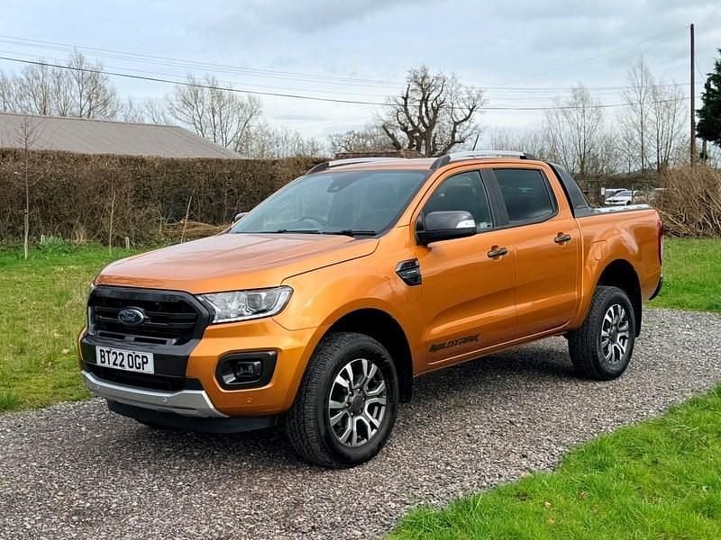 Used Ford Ranger Wildtrack 2022 Orange Pickup