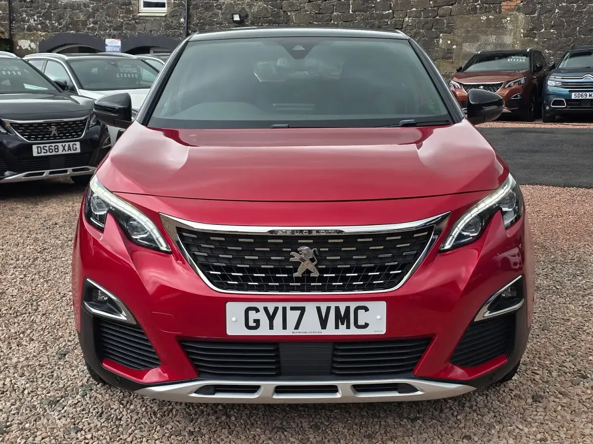 Used Peugeot 3008 GT-line 120 HP (88 kW) 2017 Red SUV