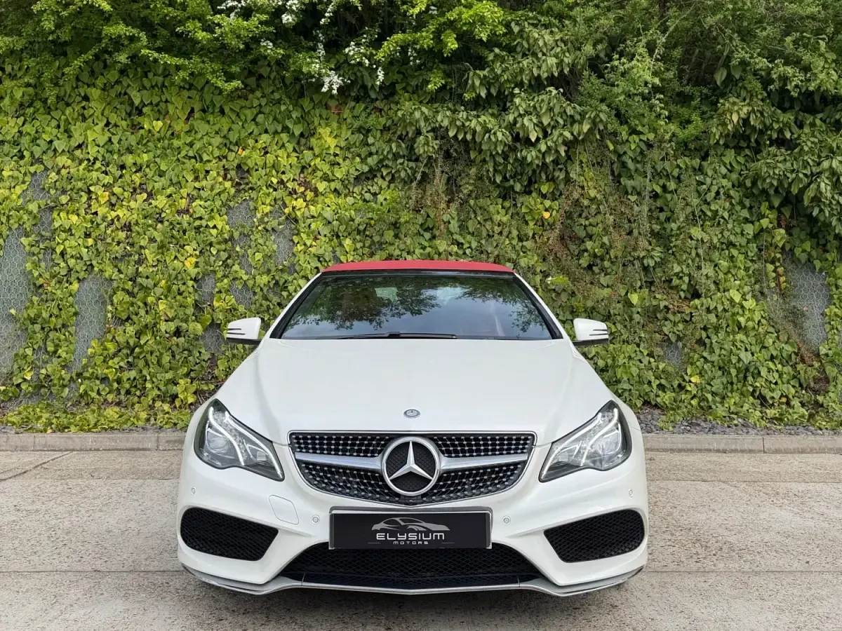 Usado Mercedes E220 AMG line 2015 Branco Cabrios