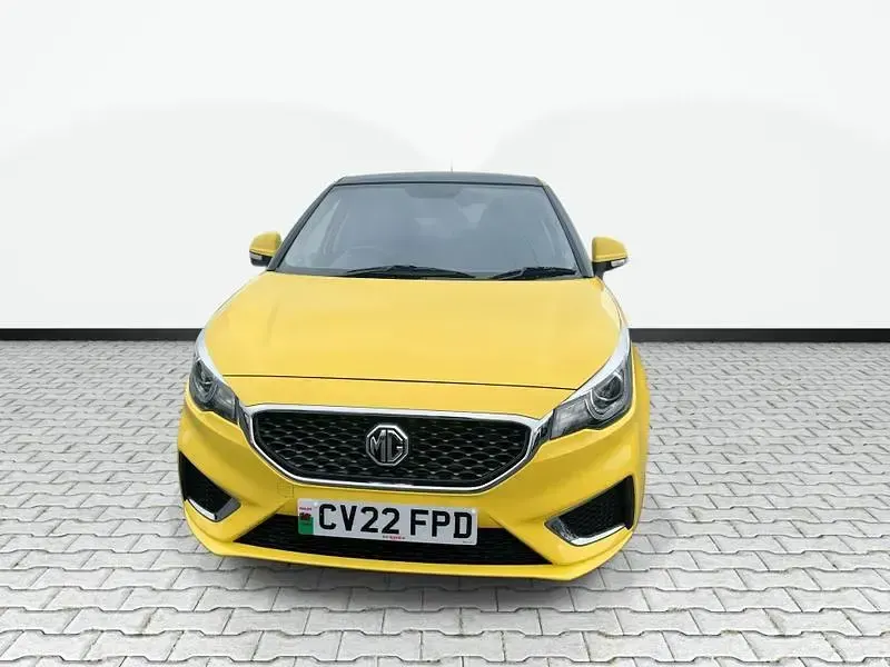 Used MG MG3 Exclusive 106 HP (77 kW) 2022 Yellow Hatchback