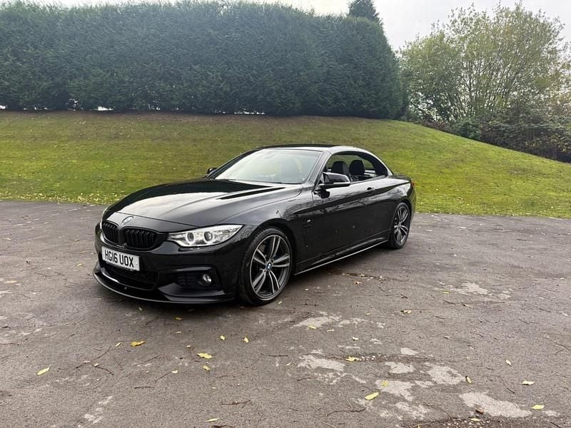 Used BMW 420 M Sport 2016 Black Cabriolet