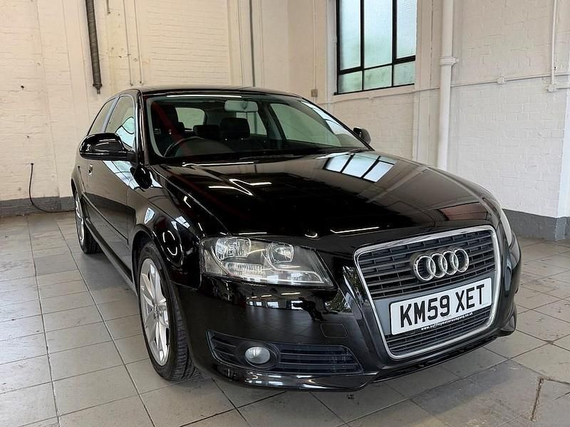 Black Used 2010 Audi A3 Sport Hatchback | £3,495 (Fair price) - Image 1/4