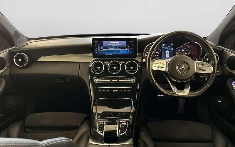 Used Mercedes C220 AMG Line Premium 194 HP (142 kW) 2019 Grey Estate