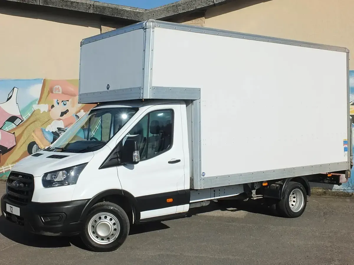 Used Ford Transit 130 HP (95 kW) 2022 White Van