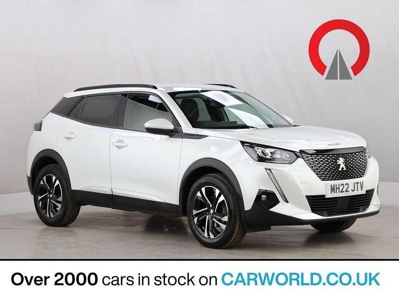 White Used 2022 Peugeot 2008 Allure Premium SUV | £15,669 (Fair price) - Image 1/3