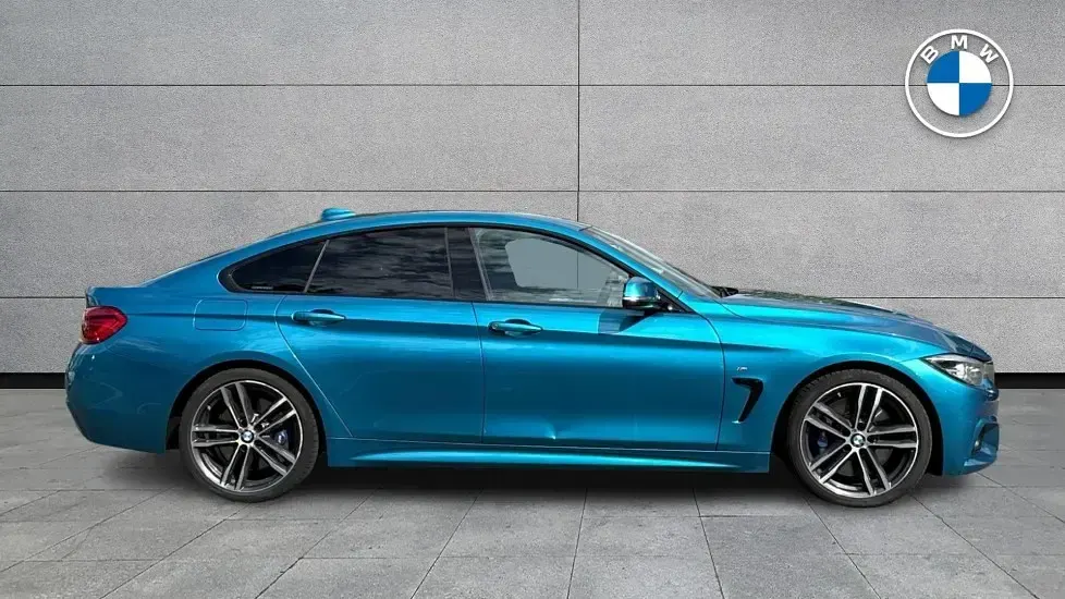 Used BMW 430 Gran Coupé M Sport 254 HP (186 kW) 2017 Blue Coupe
