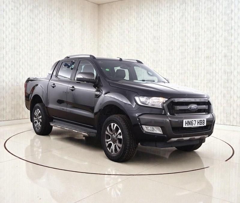 Used Ford Ranger Wildtrack 200 HP (147 kW) 2017 Black Pickup