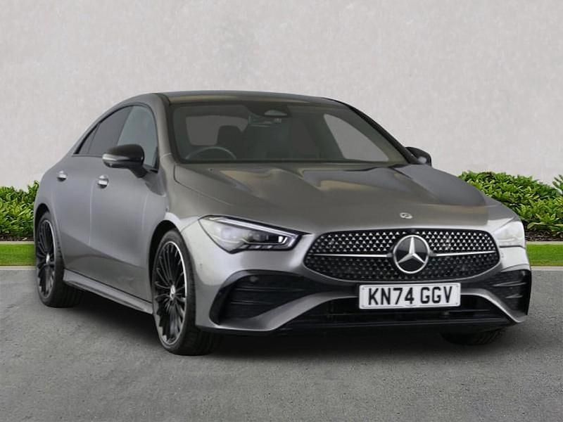 Grey Used 2024 Mercedes CLA220 AMG Line Premium Plus Sedan | £33,499 (Expensive) - Image 1/4