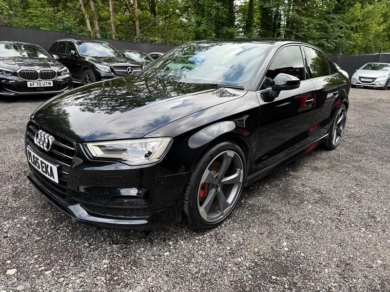 Black Used 2016 Audi A3 S-Line Sedan | £11,895 (Good price) - Image 1/4