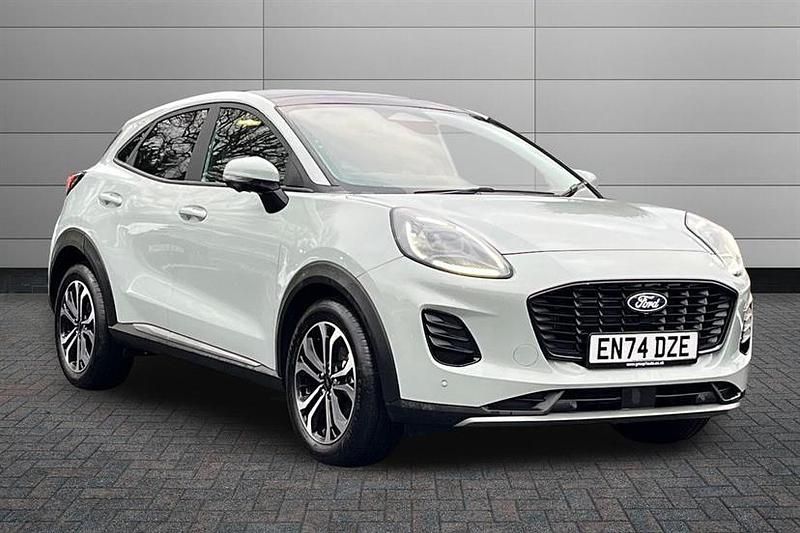 Used Ford Puma Titanium 125 HP (91 kW) 2025 Cactus gray Hatchback