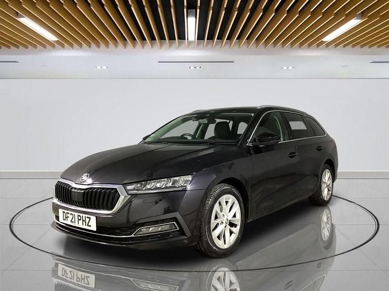 Used Skoda Octavia SE L 150 HP (110 kW) 2021 Black Estate
