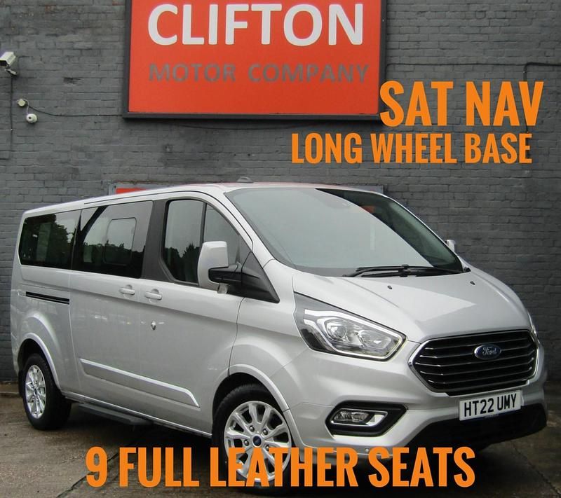 Silver Used 2022 Ford Tourneo Custom Titanium | £20,834 (Good price) - Image 1/4