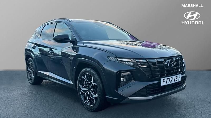 Grey Used 2023 Hyundai Tucson N Line SUV | £20,240 (A bit pricey) - Image 1/4