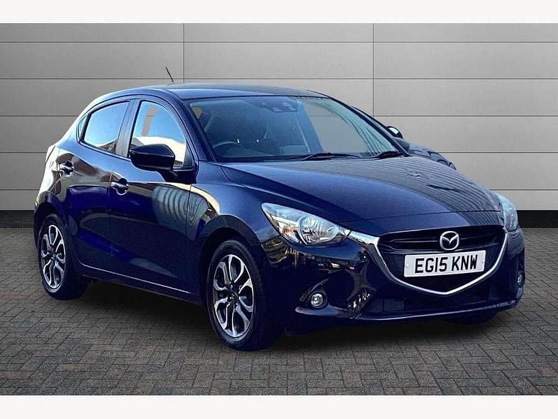 Blue Used 2015 Mazda 2 Inclusive Hatchback | £8,595 (Fair price) - Image 1/4