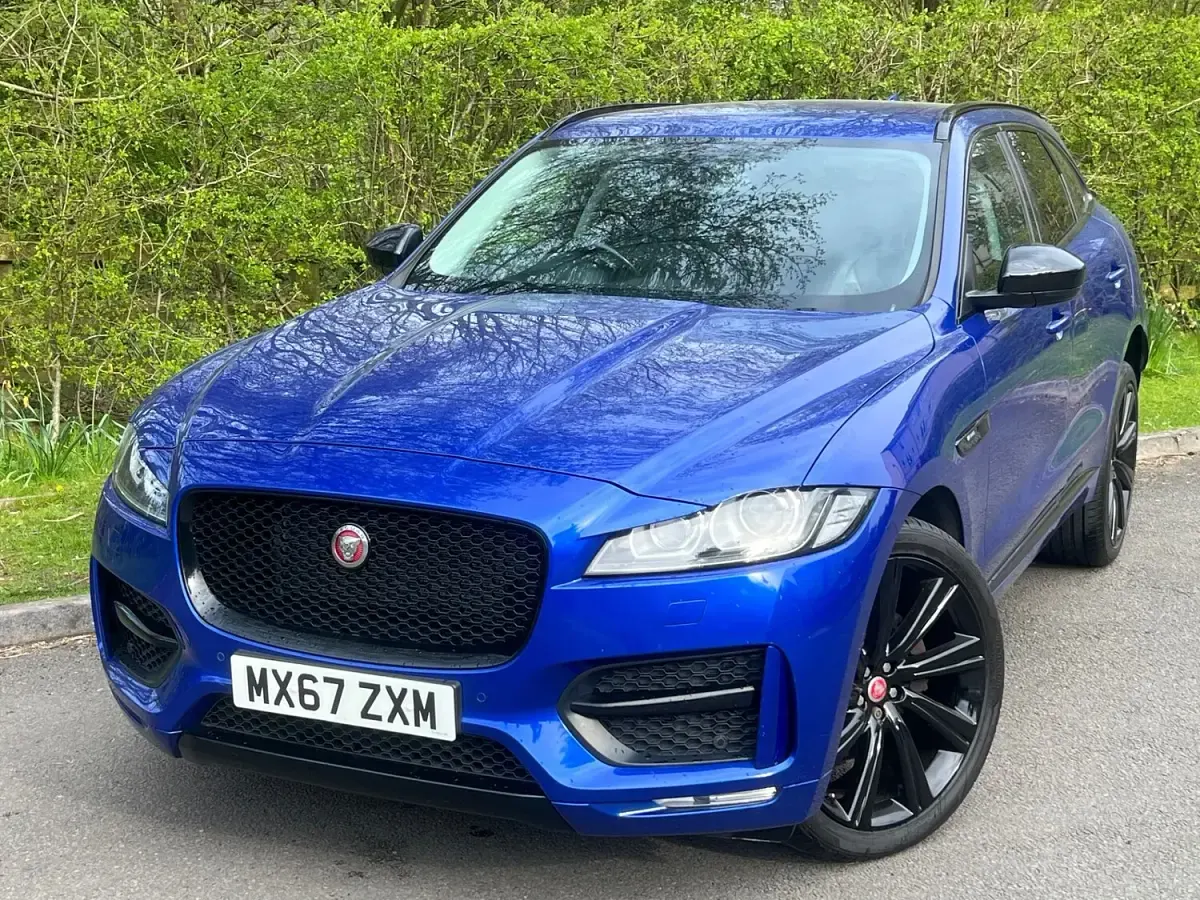 Used Jaguar F-Pace R-Sport 180 HP (132 kW) 2017 Blue SUV