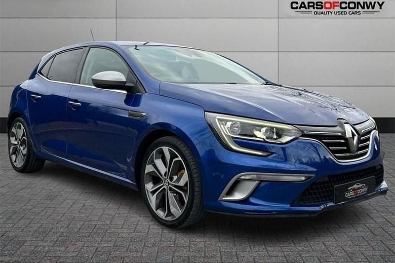 Used Renault Mégane GT Line GT-Line 110 HP (80 kW) 2017 Blue Hatchback