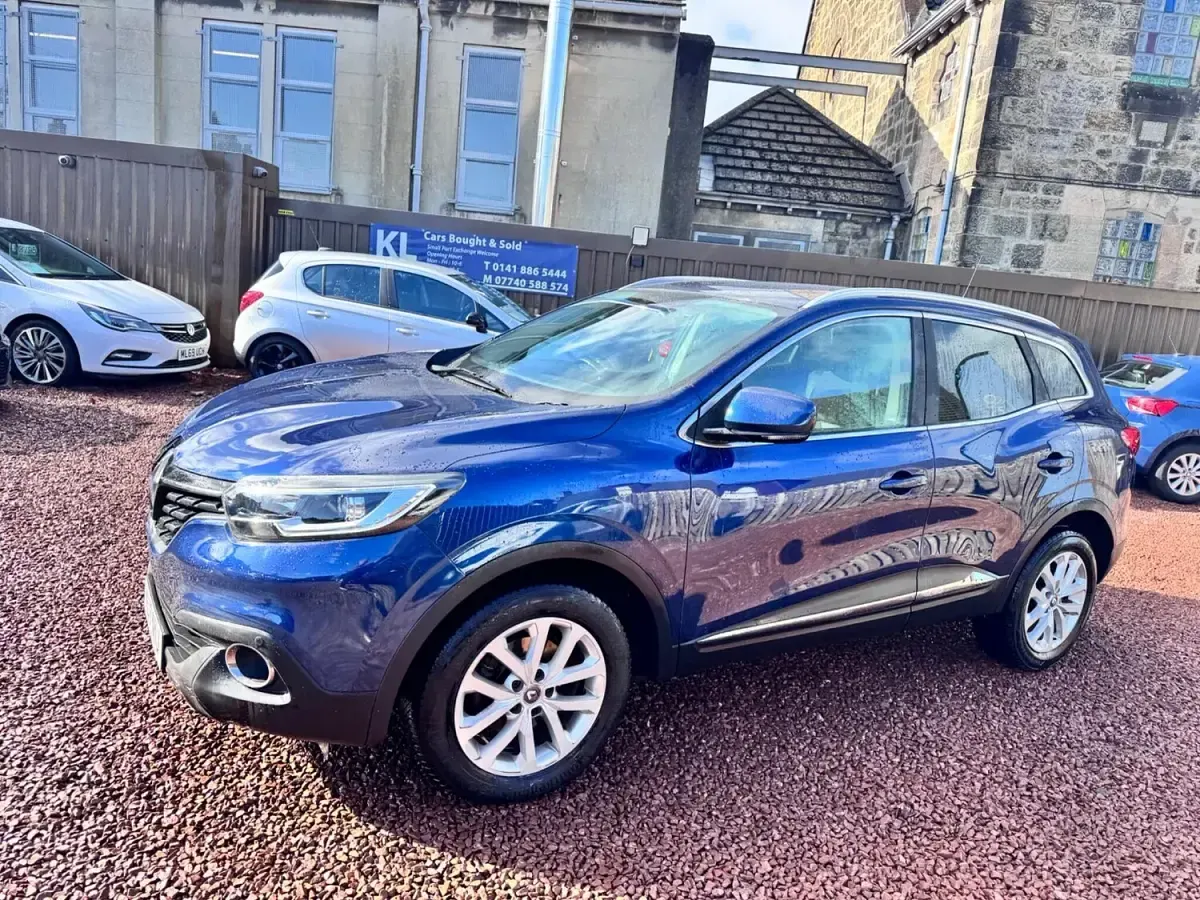 Used Renault Kadjar Dynamique 110 HP (80 kW) 2017 Blue SUV