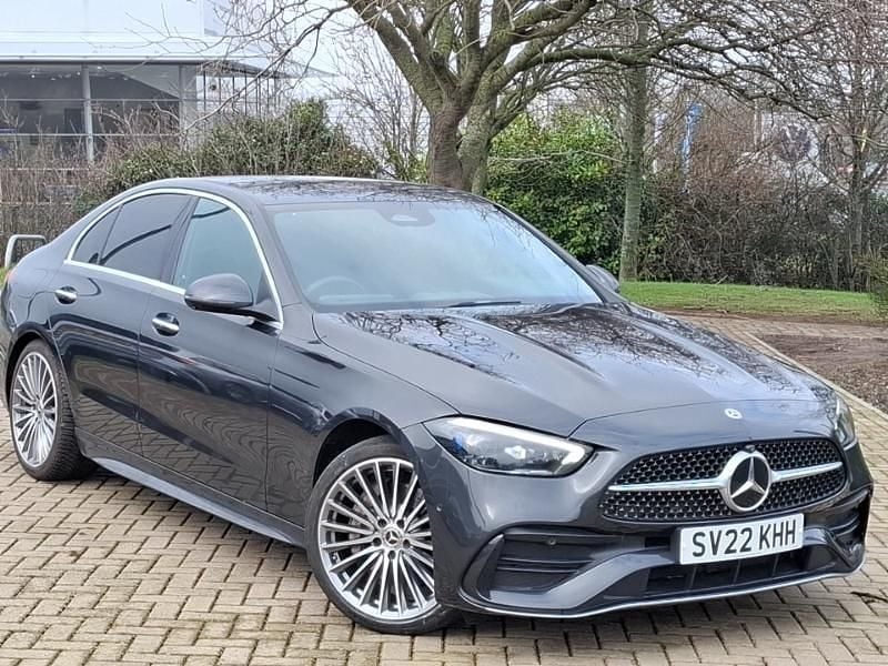 Used Mercedes C200 AMG Line Premium 204 HP (150 kW) 2022 Grey Coupe